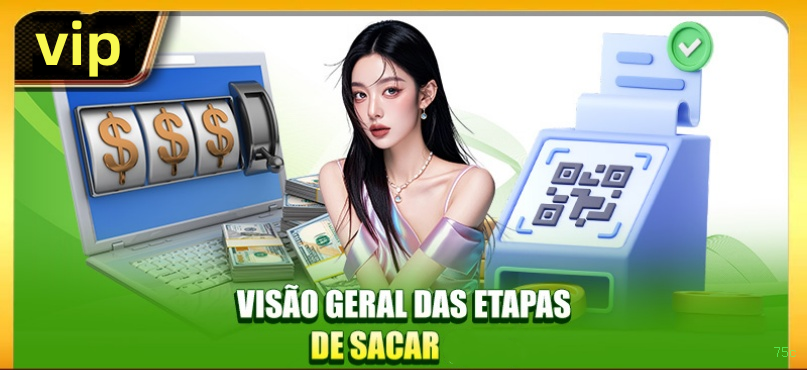 Ganhar e sacar na 75c